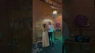 Love is... #shorts #show #bubble #umbrella #bubbles #holiday #party #bubbleshow #love