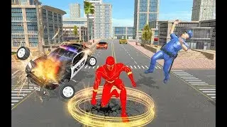 Amazing Light Hero Speed Robot Rescue Mission Part-2 | New Speed Robot Hero Android GamePlay