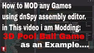[Tutorial] How to Mod Unity Engine Games with dnSpy-Modding 3D Pool Ball Aim and Unlock Cues Tables