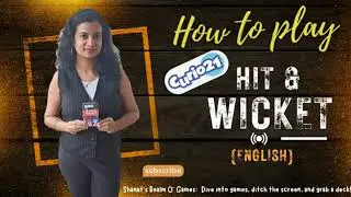 Curio 21s' Hit & Wicket &mdash; Как играть | Английский | Семья / Друзья / Дети / Групповая игра