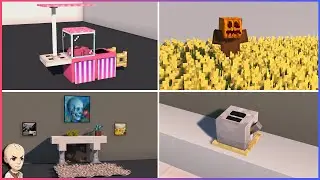 Minecraft: 10+ Armor Stand Decoration Ideas