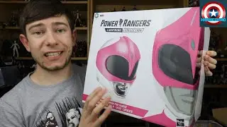Power Rangers Lightning Collection MMPR Pink Ranger Role Play Helmet Unboxing & Review!