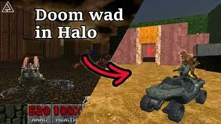 Remake of Vesnice.wad in ElDewrito