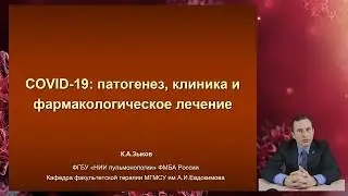 COVID-19: Патогенез, клиника и фармакологическое лечение