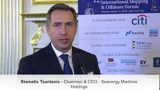 2018 12th Annual International Shipping & Offshore Forum - Stamatis Tsantanis Interview