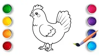 Chicken Coloring Pages | NEW Creative Fun for Kids