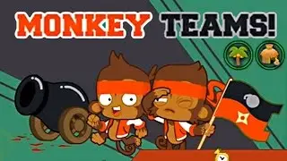 Monkey Teams on Junior Map Chest Tile - Bloons Monkey City
