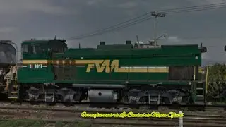 Ferrovalle EMD MP15AC 9817-9813-9820 Con el Servicio Vallejo Vespertino #26 en CEMEX