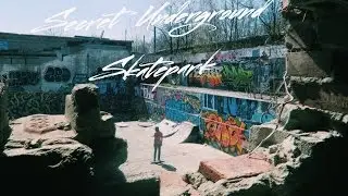 Finding Secret Underground SkatePark! || Madam Brett Park
