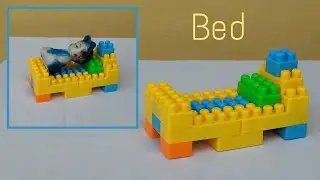 Building Blocks for Kids/How to make a Bed with Building Blocks for Kids/Blocks Bed/Blocks Games/