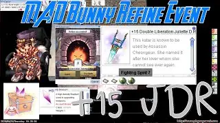 iRO&ndash;How to Refine +15 Juliette D Rachal during Mad Bunny Refine Event 2020♫|+15 Attempt❤ตีบวกอาวุธ
