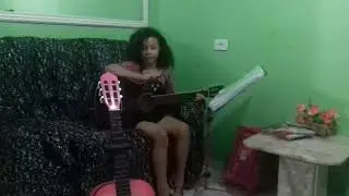 O primeiro v&iacute;deo da isabela Santos