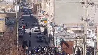 The brave people of Marvdasht held a massive demonstration against the religious dictatorship