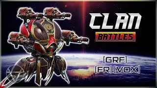 [WR] 🔥 GRF VS FR & VOX (2 Games) &ndash; Clan Fight Gameplay | War Robots
