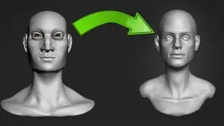 OverSculpt - Fixing anatomy problems in zbrush