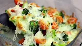 Брокколи с моцареллой