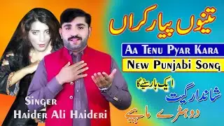 Aa Tenu Pyar Kara | Singer Haider Ali Haideri |  (Official Music Video) RP Gold