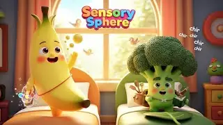 Baby Sensory Visual Stimulation Video &ndash; High Contrast Shapes & Gentle Melody