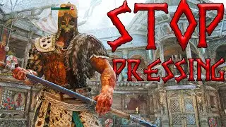 STOP PRESSING INTO EVERYTHING RAIDER THROWS AT YOU!!! | For Honor | Raider