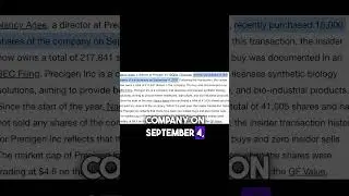 No Dilution! PGEN Lands $125M While Insiders Buy Big