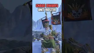 Chaos Dwarfs Unit Roster in Less than 60 Seconds | Total War Warhammer 3