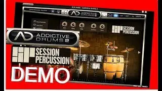 SESSION PERCUSSION Adpak Demo - Addictive Drums 2 - XLN audio