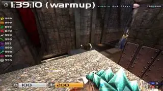 Quake Live: qzdm6 little trick run