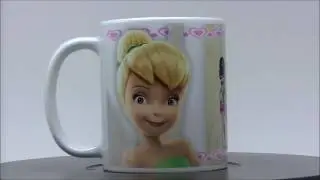 TinkerBell mug present gift movies character. MiCROWAVE and DISHWASHER SAVE.#1