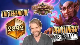 (Hearthstone) The Legend of Pen Flinger Quest Shaman