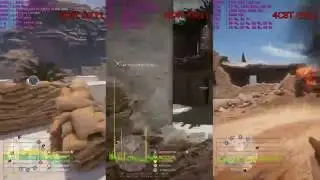 BF1 Beta MP64 - CPU Test 2C4T/4C4T/4C8T