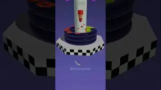 Stack Ball 3D shorts gaming video | Hinge gamer | #games #shortsfeed