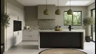 Modern Light Grey and Black Kitchen Ideas With Sleek Cabinets and Timeless Style