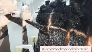 Soltura dos cachos com tioglicolato de am&ocirc;nio!