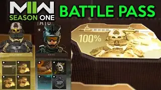 Modern Warfare 2 Season 1 BATTLE PASS Gameplay! FREE COD Points & Mastery Rewards!