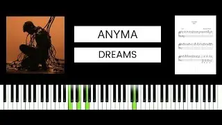 Anyma, HILLS - Dreams (BEST PIANO TUTORIAL & COVER)