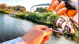 River fishing in wine country | Russian River | late summer evening fish (found &lsquo;em**)
