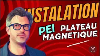 Installation d&rsquo;un plateau magn&eacute;tique PEI sur une imprimante3d