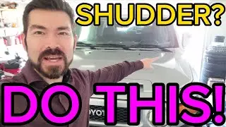 FJ CRUISER TRANNY SHUDDER? CHANGE YOUR ATF! Toyotas with A750F transmissions.