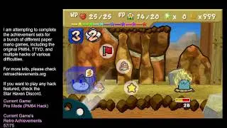 Road To Paper Grandmastery Stream #21: Super Jr. Troopa, Whacka, Master (Flashing Lights Warning!)