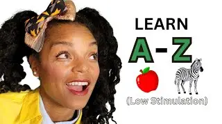 Toddler Learning | Letter Sounds A to Z | Alphabet Phonics| Low Stimulation