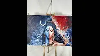 Divine Lord Shiva Art & Handmade Paintings for Sacred Spaces.
