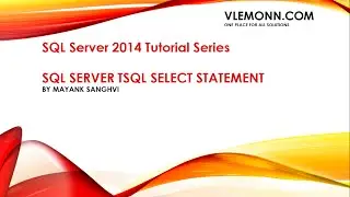 SQL Server 2014 TSQL Select