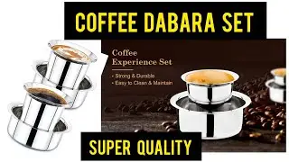 #coffee #backery silver dabara set 3size available WhatsApp 9361221287