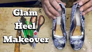 From Wild Prints to Glam Gold | High Heel Makeover Tutorial