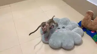 [Oh g0t..] Po0r BB is under Nazztii BiBi‘s legs when mom busy go out 