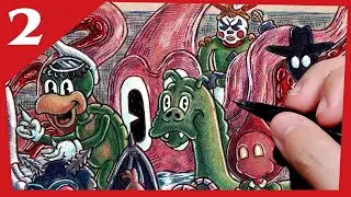 Drawing Cryptids & Monsters as Vintage Cartoons Part 2