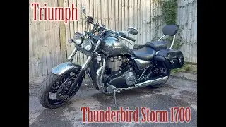 2013 Triumph Thunderbird Storm 1700 - Walk around and engine sound