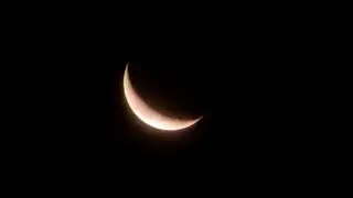 Crescent Moon. July 31, 2024. 04:53. Moon Age About 25.5 Days. Luna in Taurus, Approaching AlNath.