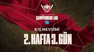 SUP🆚MISA&mdash; BJK🆚BGT&mdash; BW🆚BLDP &mdash; ULF🆚EF &mdash; KIŞ MEVSİMİ 2.HAFTA 3.G&Uuml;N