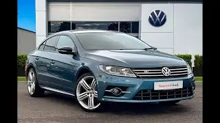 Approved Used Volkswagen CC R-Line Black Edition 2.0 TDI 184ps Harvard Blue | Wrexham Volkswagen
